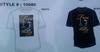 6pcs Printed t-shirt design # 10080